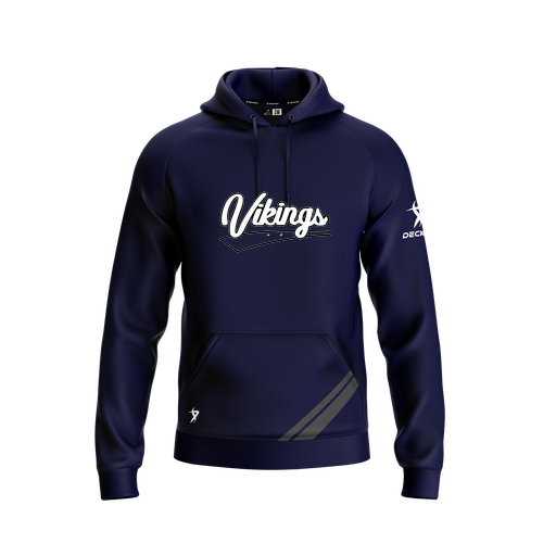 [FOLHSMNV-YXS-LOGO1] Decker Summit Hoodie (Youth XS, Navy, Logo 1)