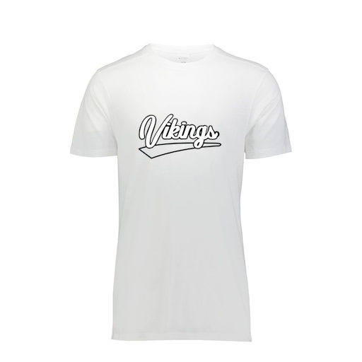 [FTSCUBWH-YS-LOGO1] Decker Youth Tri-Blend T-Shirt - Short Sleeve (Youth S, White, Logo 1)