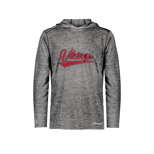 [FOLHCGBK-AS-LOGO2] Decker Men's Charge Hoodie (Adult S, Black, Logo 2)