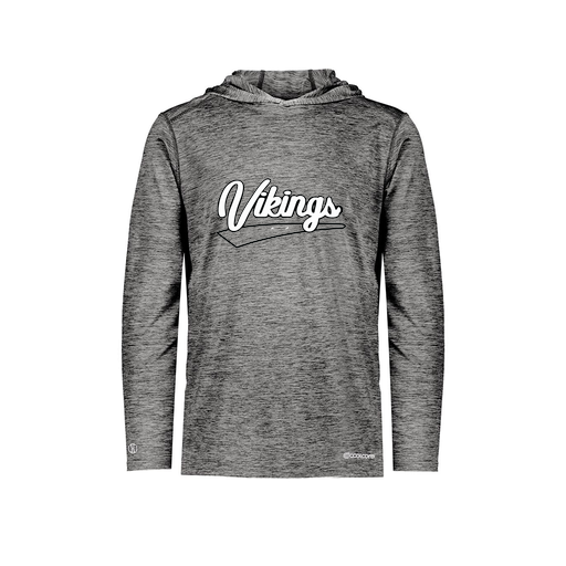 [FOLHCGBK-YS-LOGO1] Decker Youth Charge Hoodie (Youth S, Black, Logo 1)