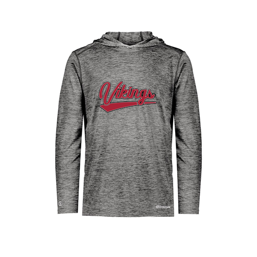 [FOLHCGBK-YS-LOGO2] Decker Youth Charge Hoodie (Youth S, Black, Logo 2)